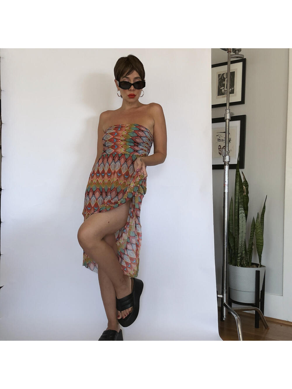 Vintage Y2K Sheer Dress